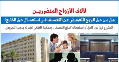 هل من حق الزوج التعويض عن التعسف فى استعمال حق الخلع؟.. نقلا عن برلماني 