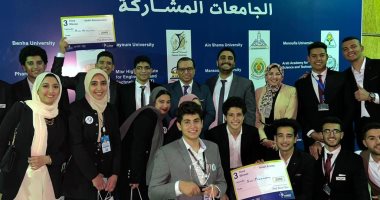 "هندسة المنصورة الجديدة" تحصد جوائز مسابقات هاكاثون المدن الذكية.. صور