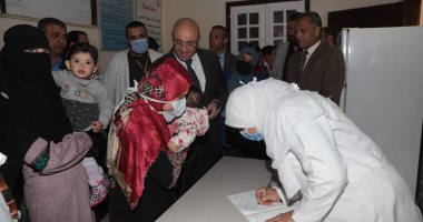 انطلاق الحملة القومية للتطعيم ضد مرض شلل الأطفال ببنى سويف.. فيديو وصور