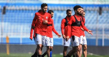 منتخب مصر يؤدى تدريبا صباحيا اليوم بالدفاع الجوى قبل السفر للسنغال