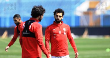 حماس وإصرار وجدية فى المران الأخير لمنتخب مصر قبل السفر للسنغال