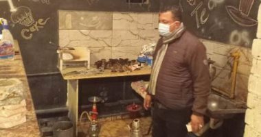 حملات تفتيشية ورقابية مفاجئة على المحال التجارية والمقاهى بالشرقية.. صور