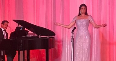 حفل لمغنية الأوبرا المصرية العالمية فرح الديبانى بمتحف الحضارة.. صور