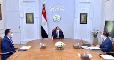 الرئيس السيسي يوجه بالانتهاء من مختلف المشروعات الصناعية فى قطاع البترول