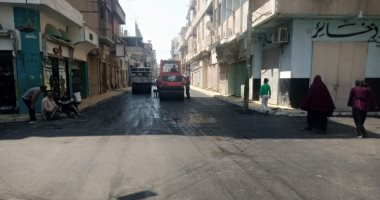 رصف "سوق السمك" بالإسماعيلية بعد إغلاقه أمام السيارات أكثر من 30 عاما.. صور