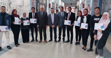 ختام المعسكر التدريبي الأول لنادي ريادة الأعمال بجامعة الأقصر .. صور