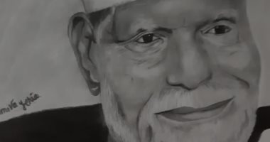 "أميرة" تشارك بلوحات فنية مميزة تبرز موهبتها فى الرسم