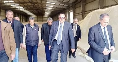 وكيل وزارة الزراعة بدمياط يطمئن على شون تخزين الأقماح لاستقبال موسم التوريد