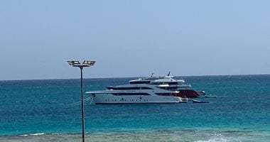 نشاط للرياح وهدوء فى الحركة البحرية وطقس مشمس بالبحر الأحمر.. لايف
