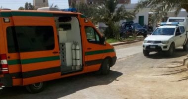 وفاة شخصين وإصابة اثنين آخرين فى حادث تصادم سيارة مع دراجة نارية بالوادى الجديد