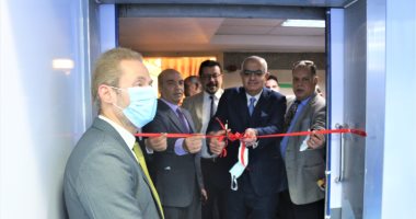 افتتاح وحدتى العناية الفائقة والسكتة الدماغية بمستشفى جامعة المنصورة
