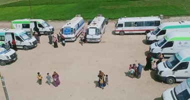قافلة طبية مجانية شاملة بقرية أم عزام بالإسماعيلية ضمن مبادرة حياة كريمة