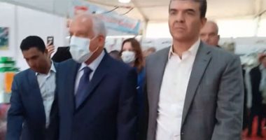 محافظ الجيزة ورئيس الغرفة التجارية فى جولة مفاجئة على معرض أهلا رمضان بفيصل