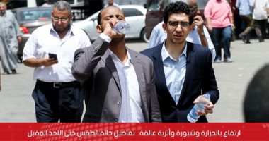 ارتفاع بالحرارة وشبورة وأتربة عالقة.. والأرصاد تحذر من تخفيف الملابس.. فيديو