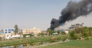 اندلاع حريق داخل مصنع فى الحوامدية.. والحماية المدنية تحاول السيطرة