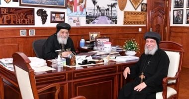 البابا تواضروس يتلقى تقريرا عن الخدمة فى أستراليا
