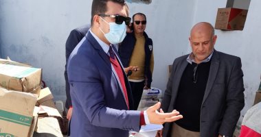 ضبط سلع منتهية الصلاحية وتحرير محاضر لتجار غير ملتزمين بالأسعار بمدن كفر الشيخ