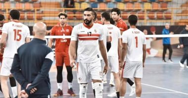 الأهلى يواجه الزمالك فى مباراة فاصلة بالدور قبل نهائى لدورى الطائرة رجال