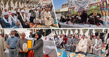 رمضان كريم.. المئات يشهدون جلسة صلح بين عائلتين فى أسوان.. آل بهلول وعيد يستقبلون الشهر الكريم بنبذ الخلافات.. ورجال المصالحات ينجحون فى إنهاء الثأر بينهما بعد خصومة امتدت لـ10 سنوات.. صور وفيديو
