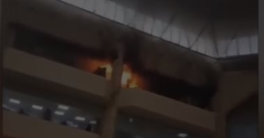 السيطرة على حريق جزئى فى مبنى وزارة الكهرباء بالكويت