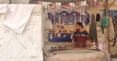 حلويات رمضان بطعم زمان.. أحلى كنافة بلدى وقطايف فى سوهاج بـ20 جنيها (فيديو)