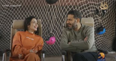 محمد فراج وبسنت شوقى ضيفا برنامج "نجوم السماء"