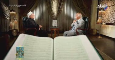 مفتي الجمهورية: الله طهر الصحابة من الدماء.. ومن يخوض في سيرتهم مريض