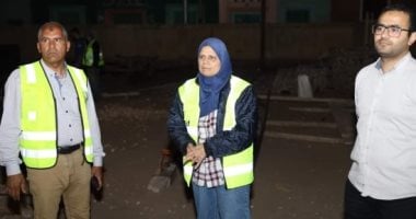 رئيس شركة مياه بنى سويف تتفقد مشروعات "حياة كريمة"