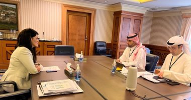 رانيا المشاط تعقد جلسة مباحثات ثنائية مع مسئولى صندوق الأوبك للتنمية الدولية