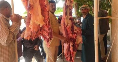الوادى الجديد تستكمل تنفيذ مبادرة توفير اللحوم الطازجة بأسعار مخفضة.. صور