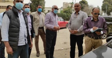 محافظ الجيزة يتفقد أعمال تطوير شوارع التحرير ومراد