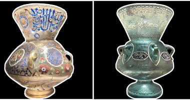 ابتهاجا بشهر رمضان.. "مشكاوات من الزجاج المموه" تفوز بقطعة الشهر بمتحف كفر الشيخ
