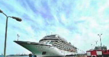 ميناء بورسعيد السياحى يستقبل السفينة النرويجية "VIKING STAR "على متنها 945 سائحا