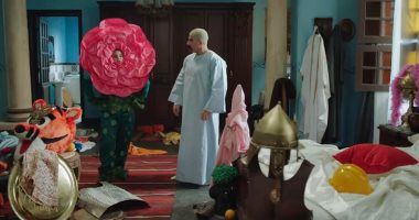 أبطال "الكبير أوى 6" مع الإعلامية لميس الحديدى غدا