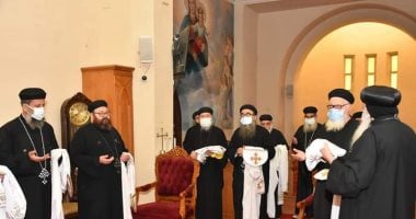 كنيسة مار جرجس بطنطا تحكى الذكرى الخامسة لشهداء أحد الشعانين.. صور