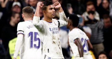 ريال مدريد يتفوق على خيتافى بهدف كاسيميرو فى الشوط الأول.. فيديو