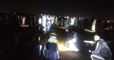 تشييع جثمان الطفل زياد عقب العثور عليه مقتولا فى القنطرة غرب بالإسماعيلية