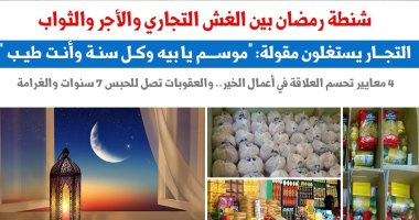 شنطة رمضان بين الغش التجارى والأجر والثواب.. نقلا عن برلماني 
