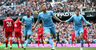 ترتيب الدوري الانجليزي بعد تعادل مان سيتي ضد ليفربول