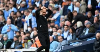 جوارديولا: مانشستر سيتي لعب أمام فريق رائع دفاعيًا وهجوميًا