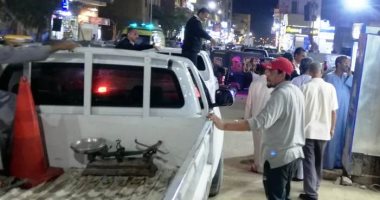 رفع 200 حالة إشغال خلال حملات مكثفة بشوارع مدينة أسوان