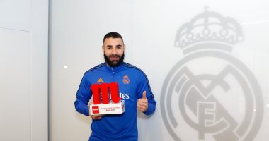 كريم بنزيما أفضل لاعب فى ريال مدريد خلال شهر مارس
