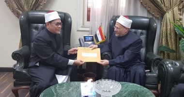 مفتى الجمهورية يعلن استعداد دار الإفتاء لتدريب طلبة تايلاند على الفتوى