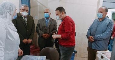 وكيل صحة الغربية يجرى جولة مسائية لتفقد مستشفى بسيون المركزى وحميات بسيون 