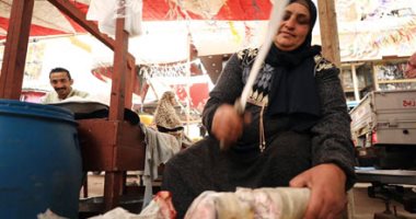 كوارع وفشة ولحمة راس.. انتعاش أسواق" فواكه اللحوم" فى رمضان