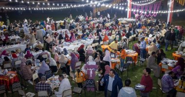 جامعة طنطا تنظم إفطارا جماعيا للعمالة المؤقتة وأسرهم