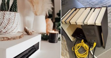 أفكار مبتكرة لإخفاء الراوتر ضمن ديكور البيت من غير ما يأثر على الواي فاي