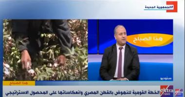 مدير معهد بحوث القطن: عائد الفلاح من زراعة الفدان من 20 إلى 25 ألف جنيه