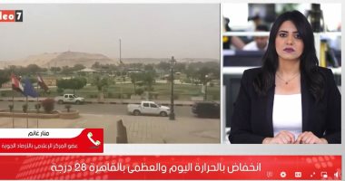 تفاصيل حالة الطقس على مدار الأسبوع الجارى.. فيديو