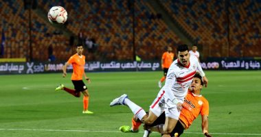 "نيمار" مهاجم الزمالك يهدد مرمى فاركو فى الدقيقة 39.. فيديو